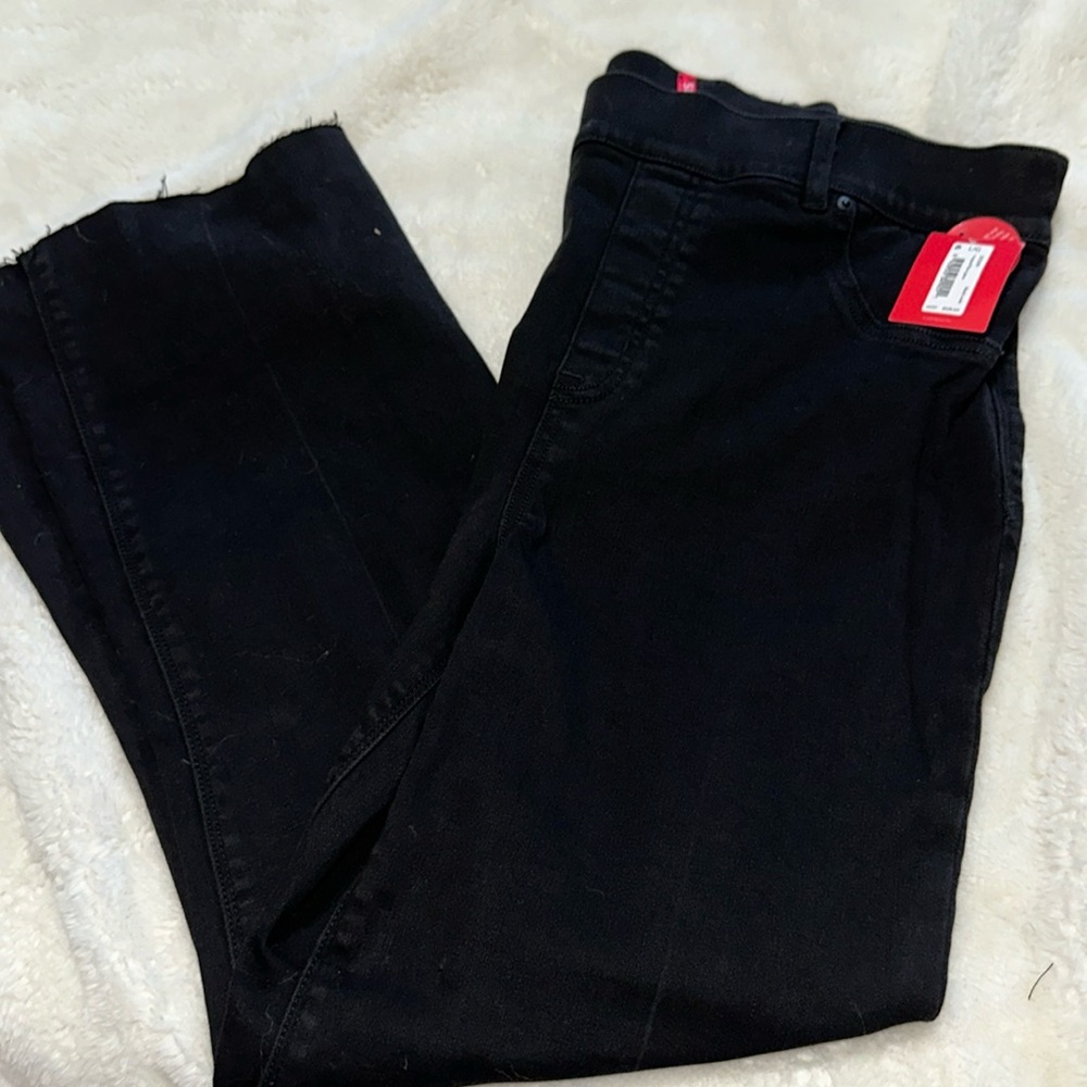 NWT Spanx black jeans women’s size large
